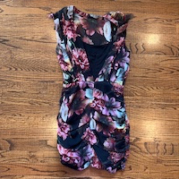 ALLSAINTS mini dress rouched - cute for a lot of different occasions- worn once - Picture 2 of 4